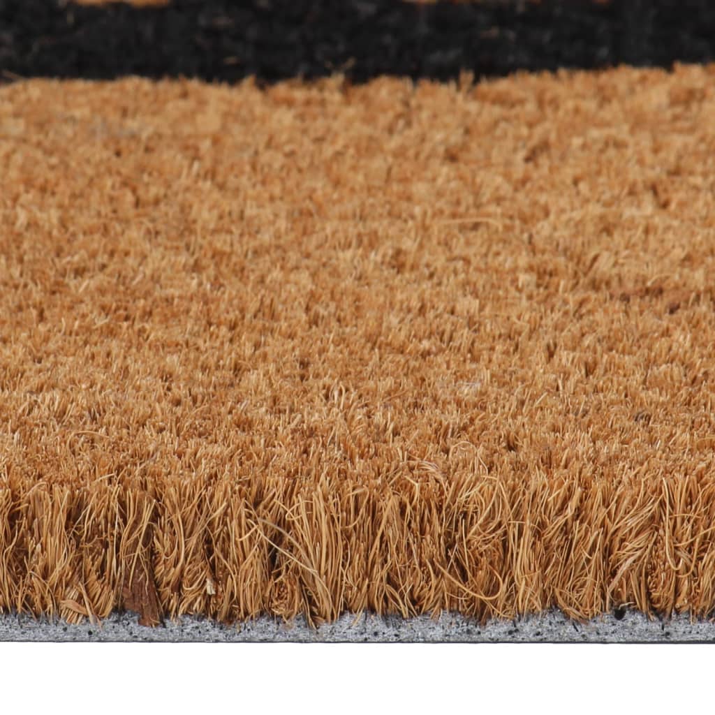 vidaXL Covoraș de ușă, natural, 45x75 cm, fibre de cocos