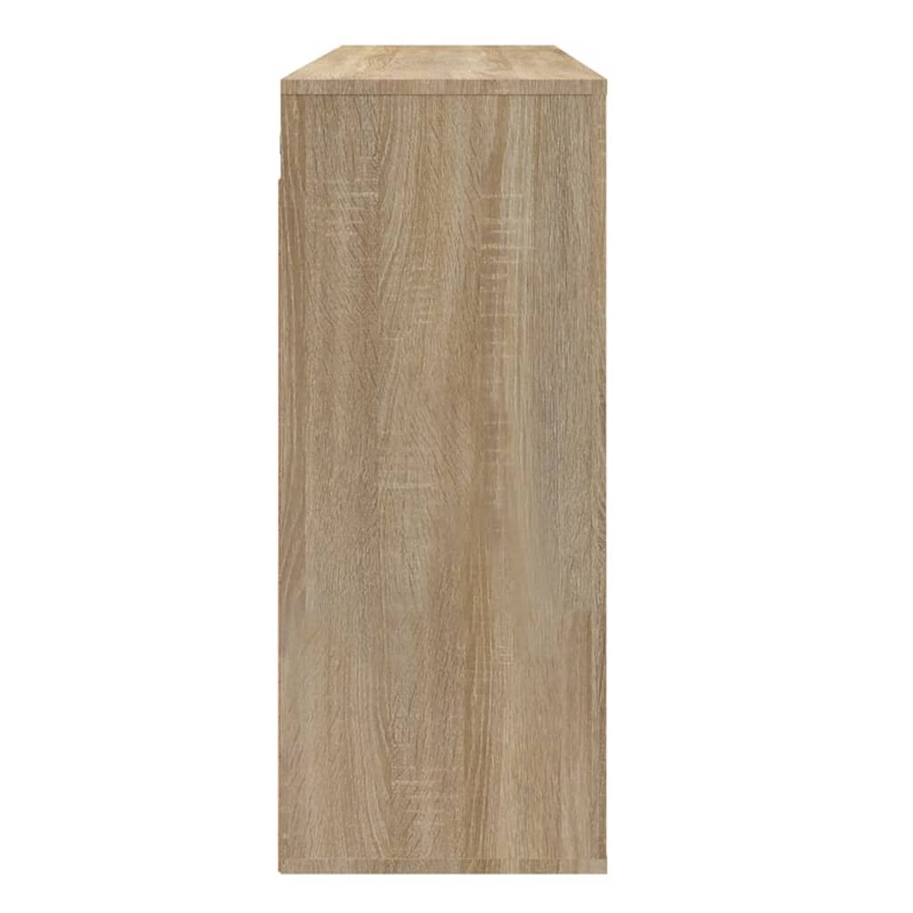 vidaXL Dulap de perete, stejar sonoma, 80x33x80 cm, lemn prelucrat