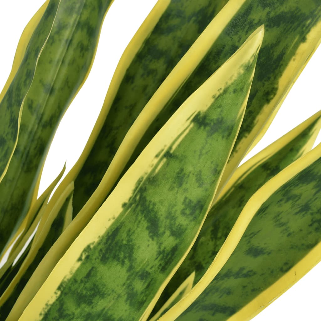vidaXL Plantă artificială Limba-soacrei cu ghiveci, 65 cm, verde