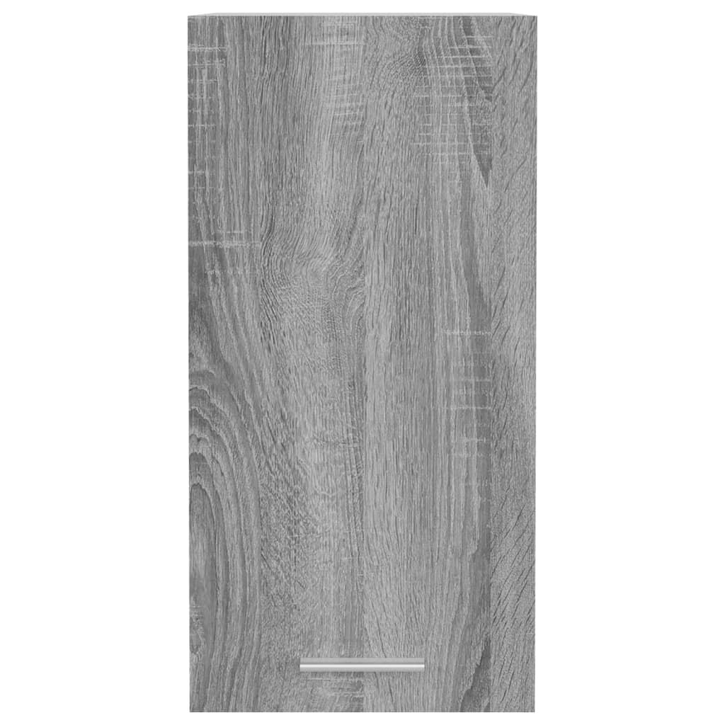 vidaXL Dulap suspendat, gri sonoma, 29,5x31x60 cm, lemn prelucrat