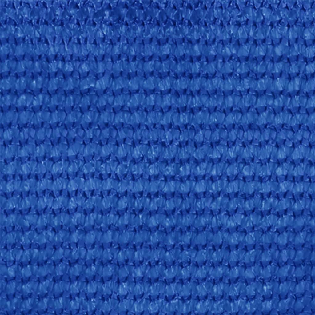 vidaXL Jaluzea tip rulou de exterior, albastru, 120x140 cm, HDPE