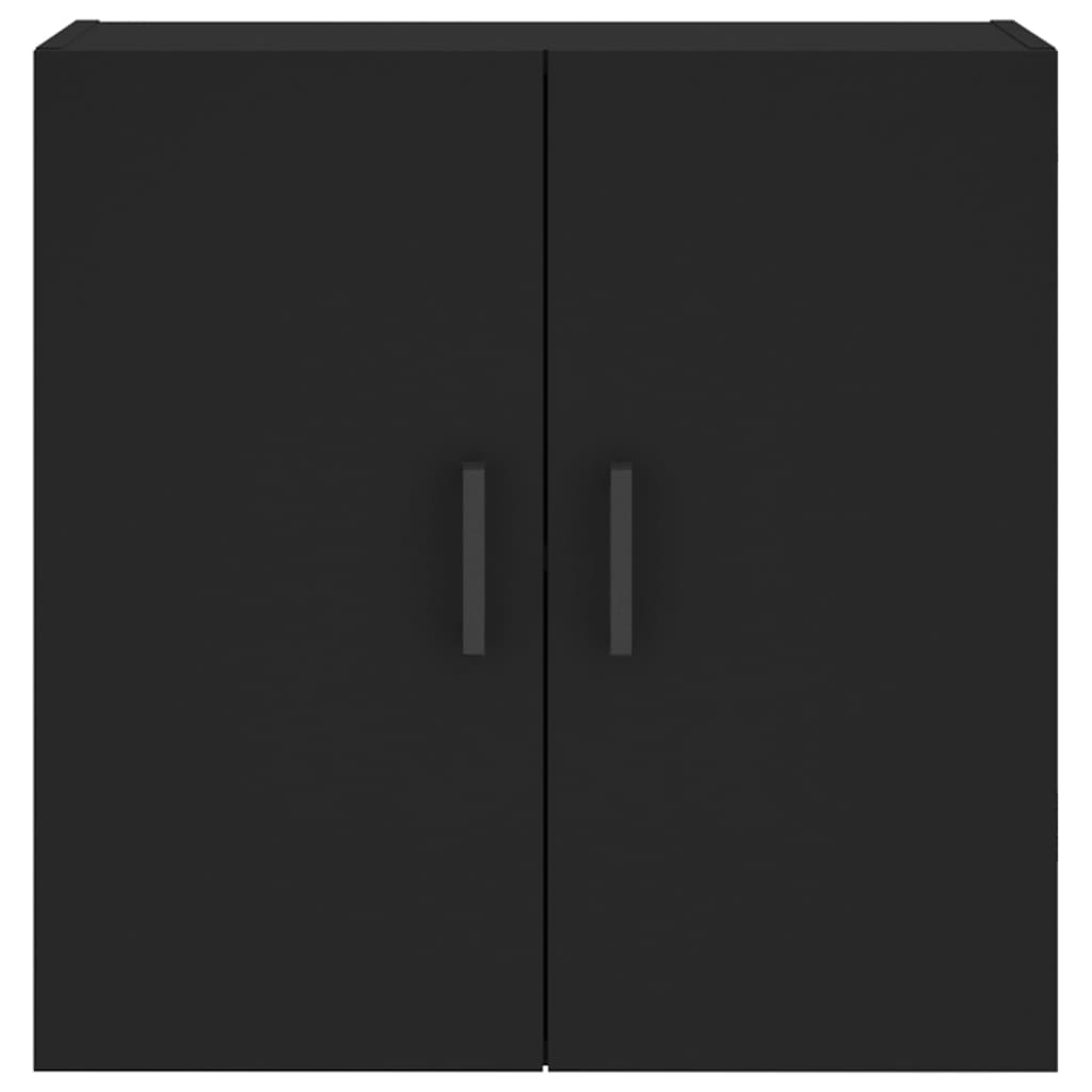 vidaXL Dulap de perete, negru, 60x31x60 cm, lemn compozit