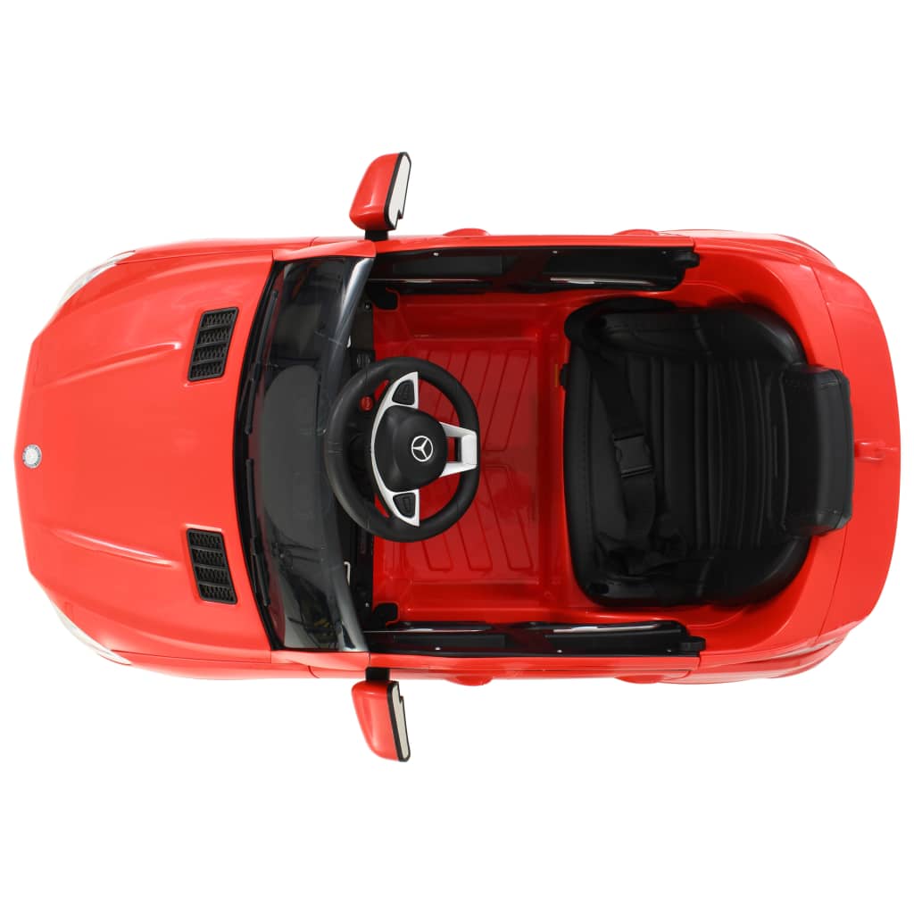 vidaXL Mașinuță copii Mercedes Benz GLE63S, roșu, plastic