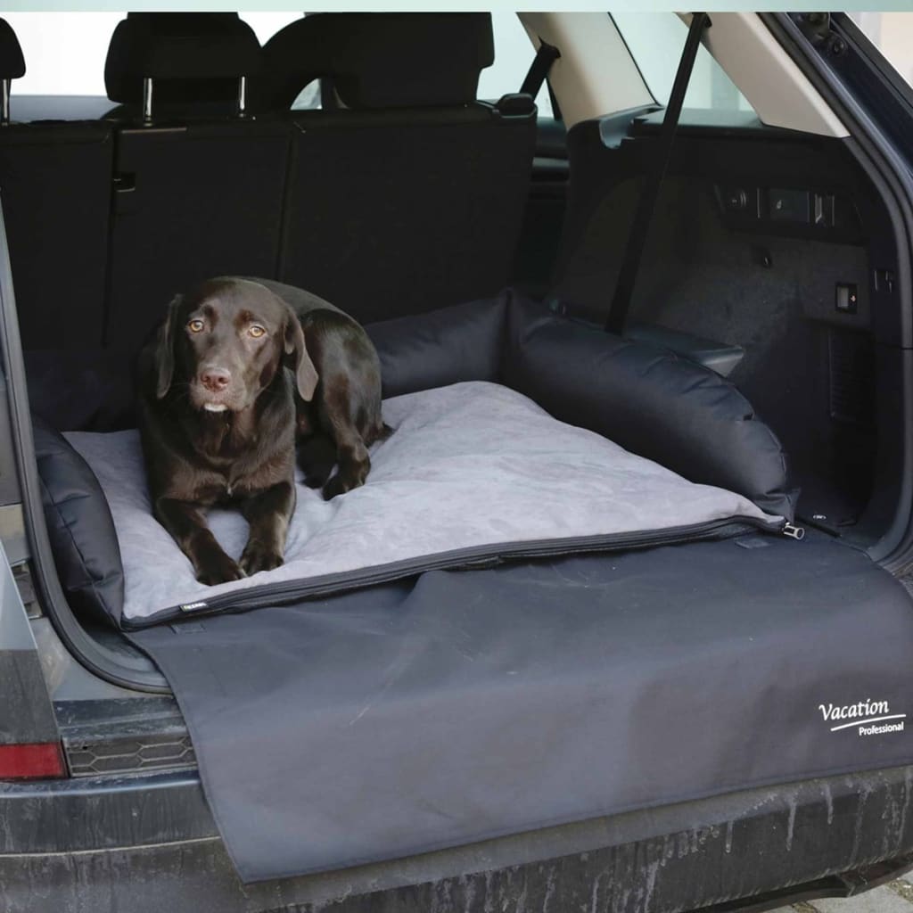 Kerbl Pat auto pentru câini, gri și negru, 95x75x16 cm, 80584