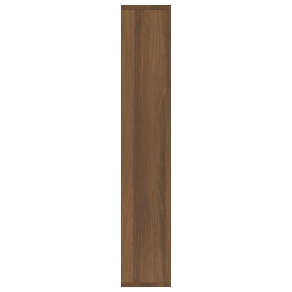 vidaXL Raft de perete, stejar maro, 36x16x90 cm, lemn compozit