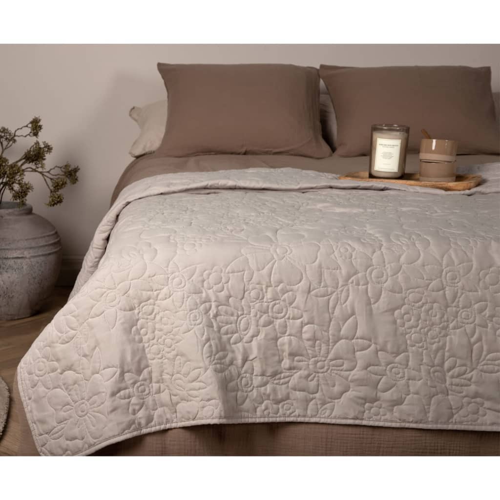 Venture Home Cuvertură de pat „Niki” 150x250 cm, bej, poliester