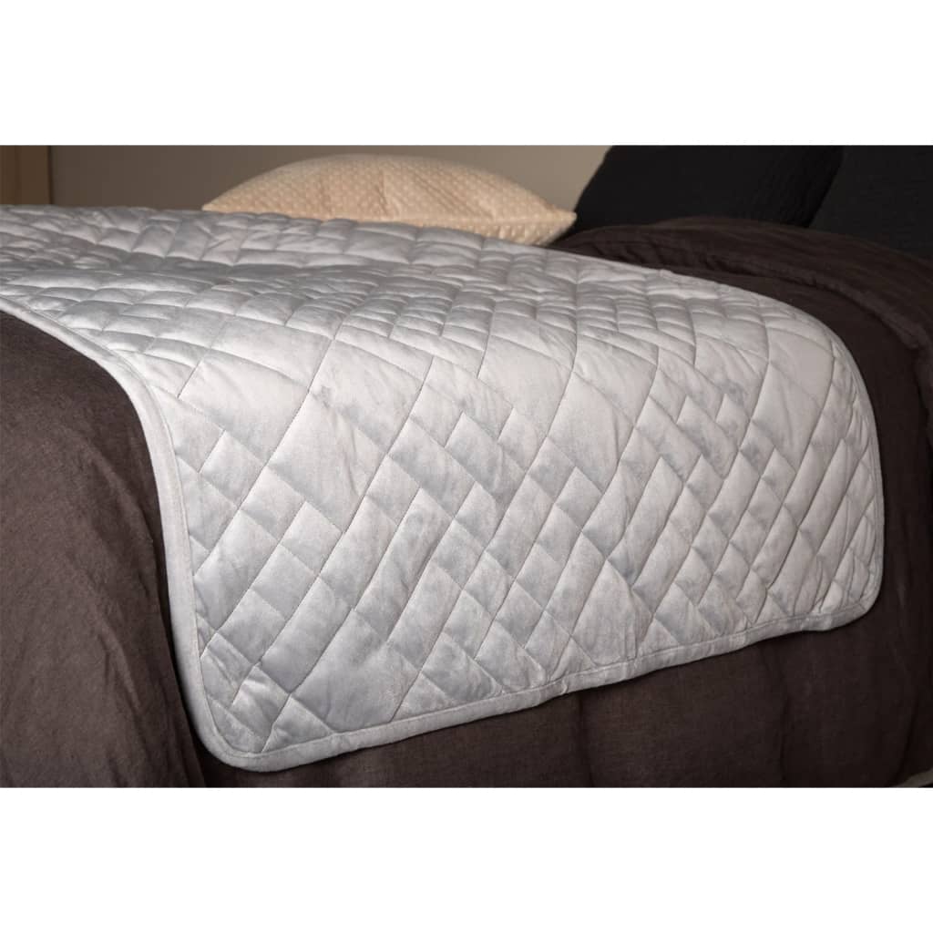 Venture Home Cuvertură de pat „Jilly” 80x260cm, gri deschis, poliester
