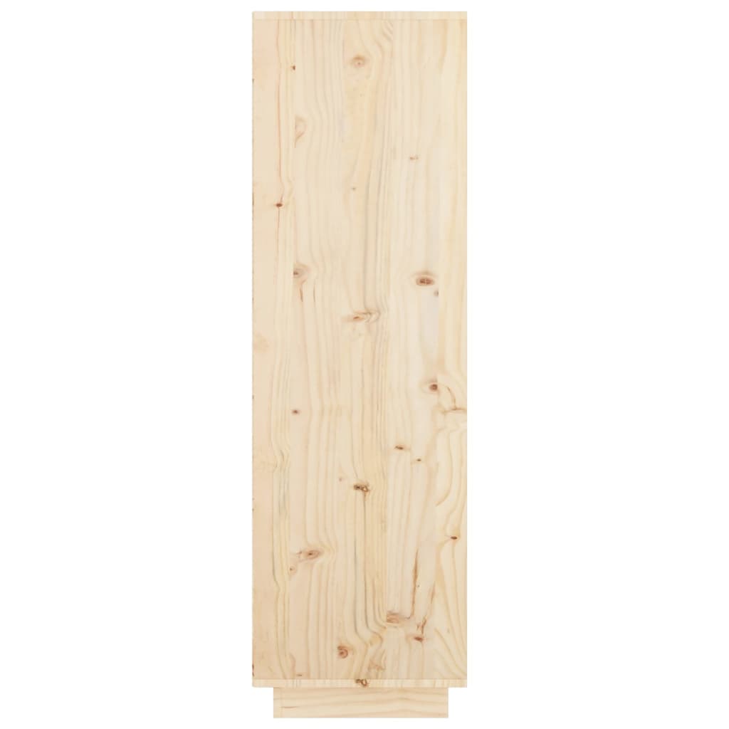 vidaXL Dulap înalt, 74x35x117 cm, lemn masiv de pin