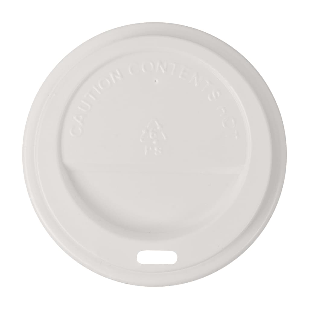 vidaXL Capace pahare cafea de unică folosință plastic 80 mm 1000 buc.
