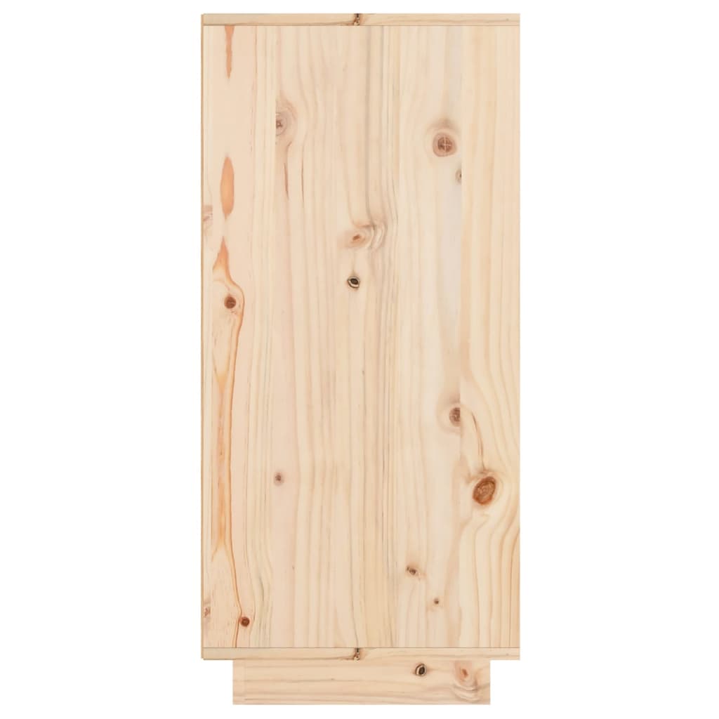 vidaXL Servantă, 60x34x75 cm, lemn masiv de pin
