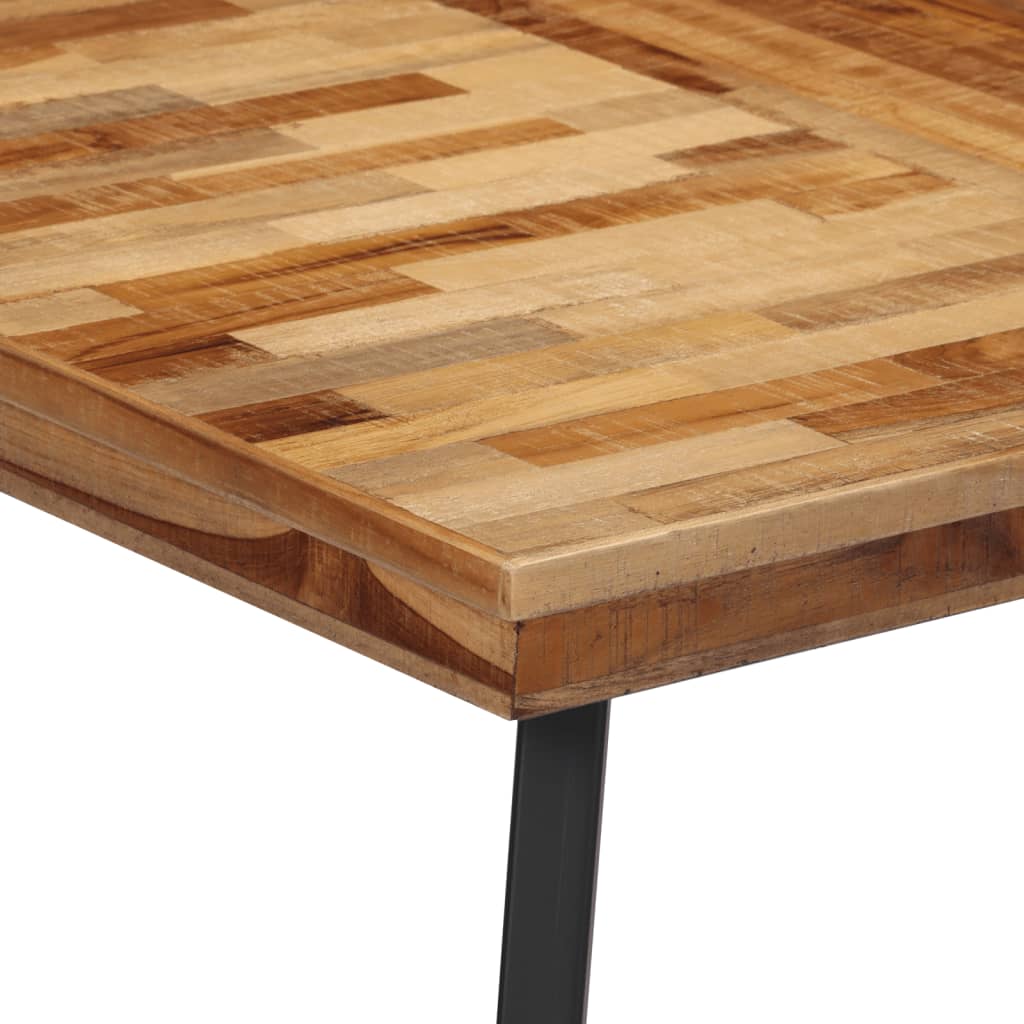 vidaXL Masă de bar, 110x55x105 cm, lemn masiv de tec