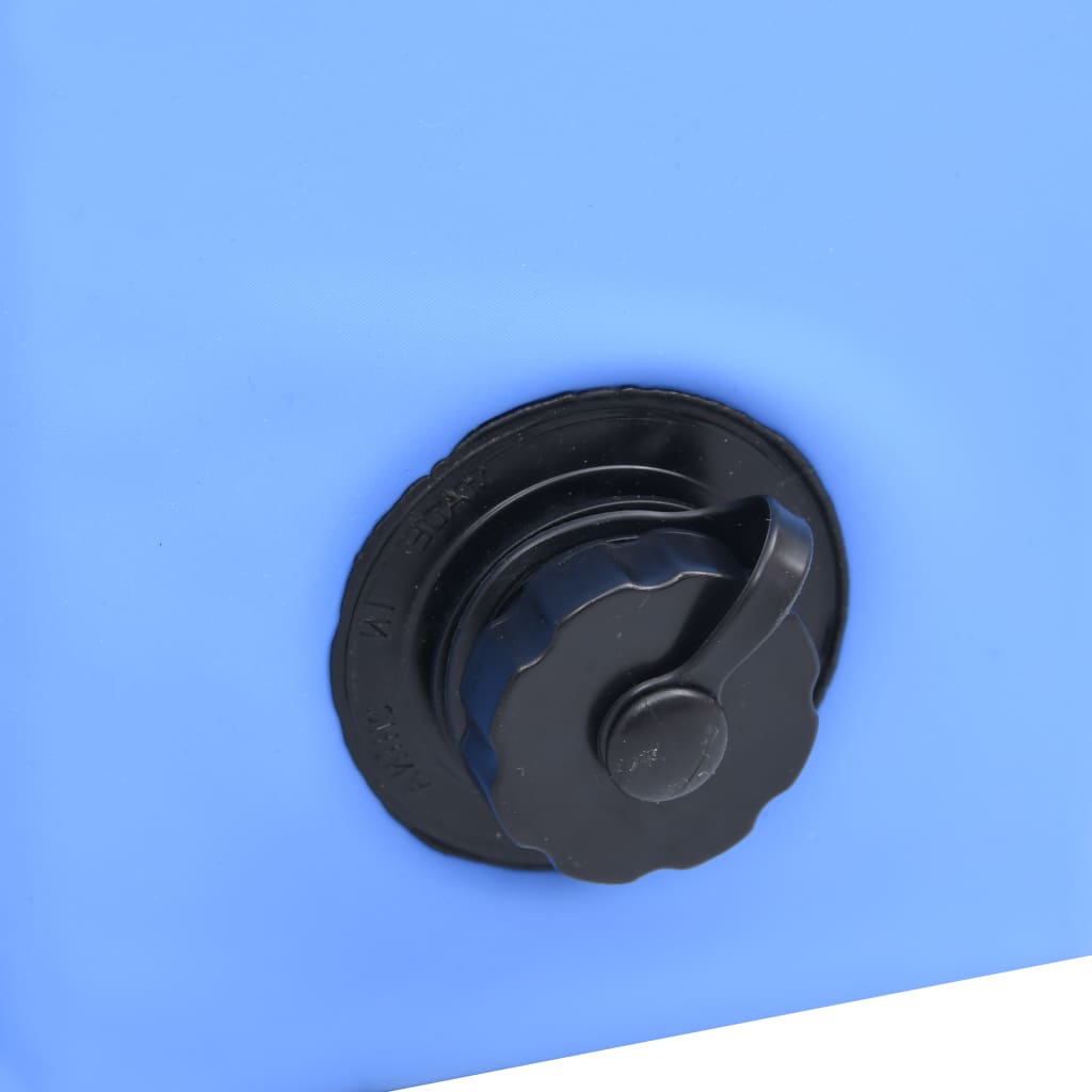 vidaXL Piscină pentru câini pliabilă, albastru, 300 x 40 cm, PVC
