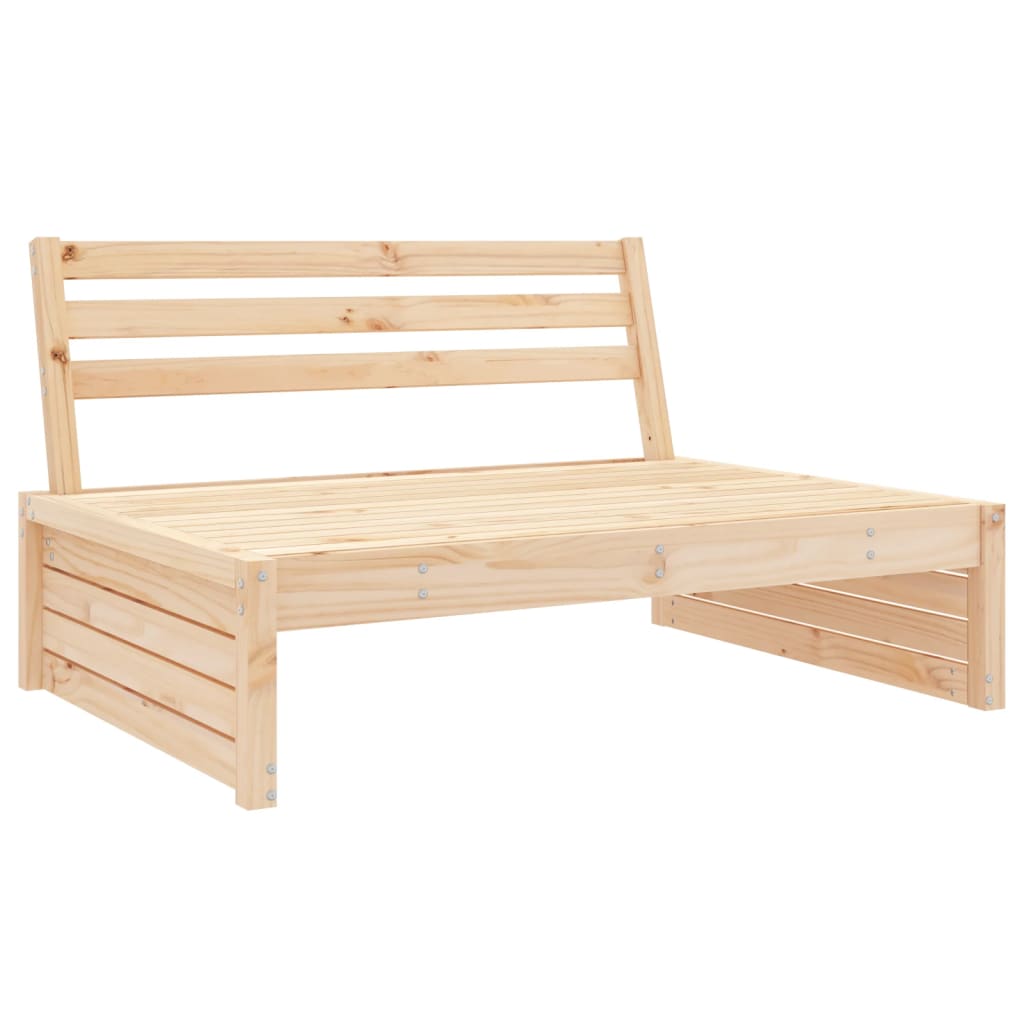 vidaXL Set mobilier relaxare de grădină, 2 piese, lemn masiv de pin