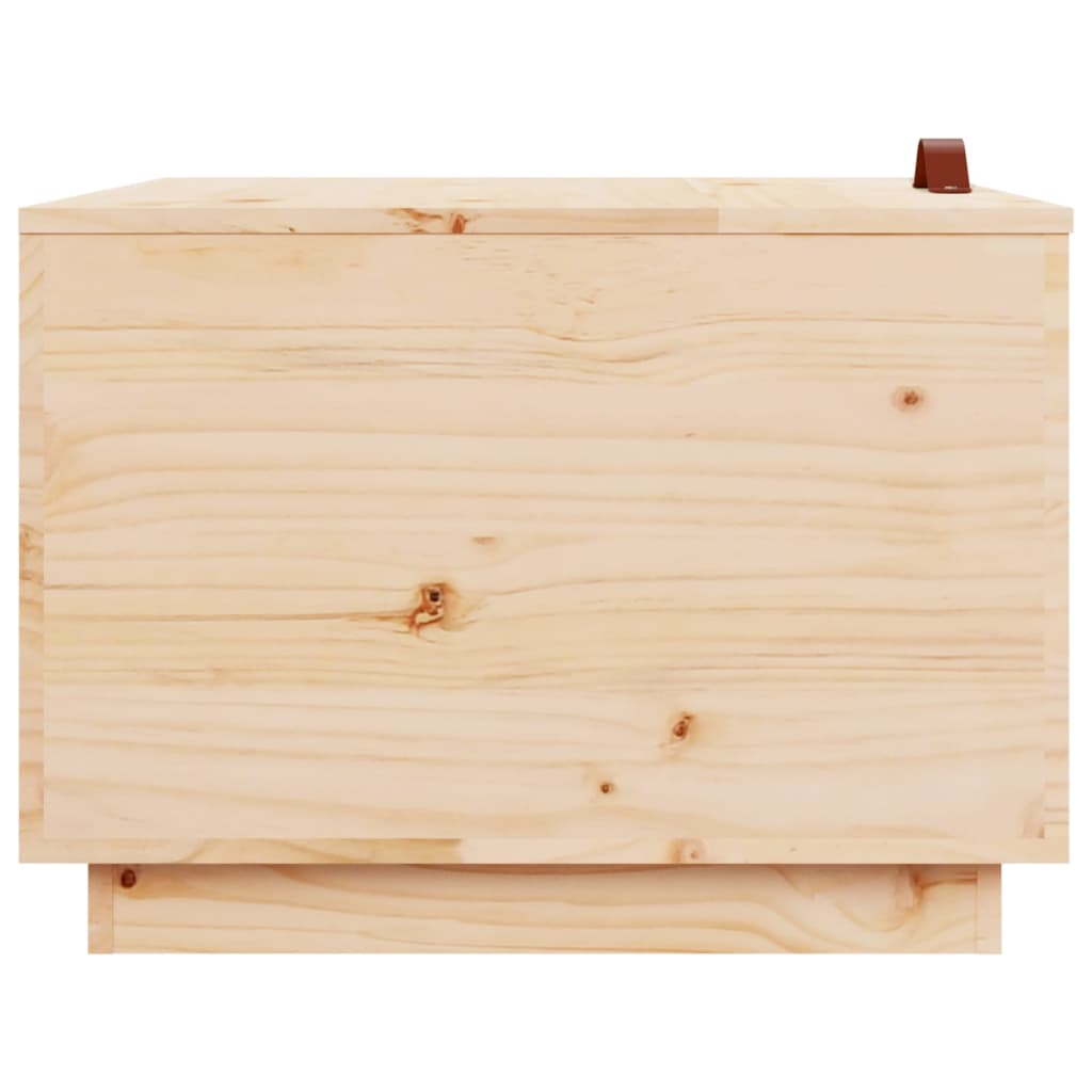 vidaXL Cutii de depozitare cu capace, 3 buc., lemn masiv de pin