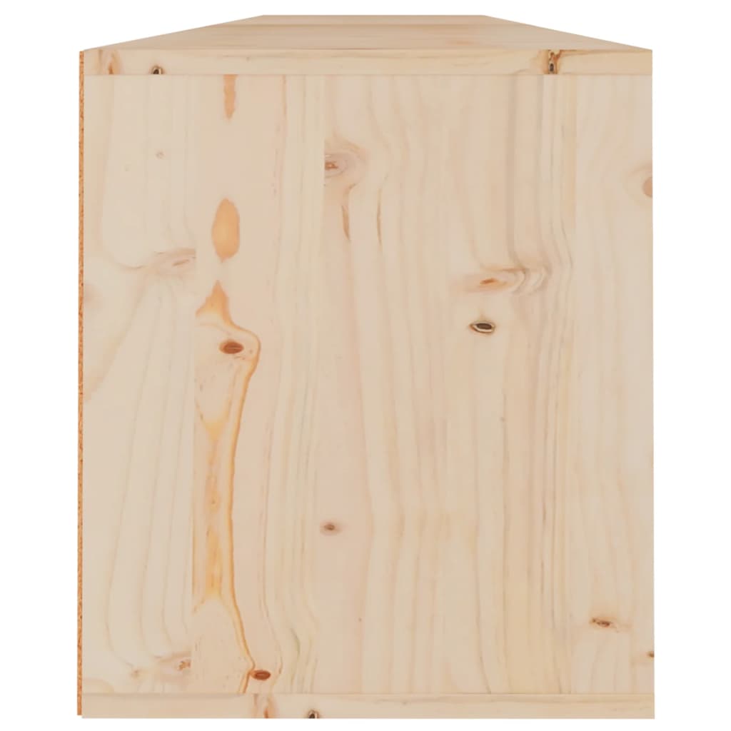 vidaXL Dulapuri de perete 2 buc.,100x30x35 cm, lemn masiv de pin