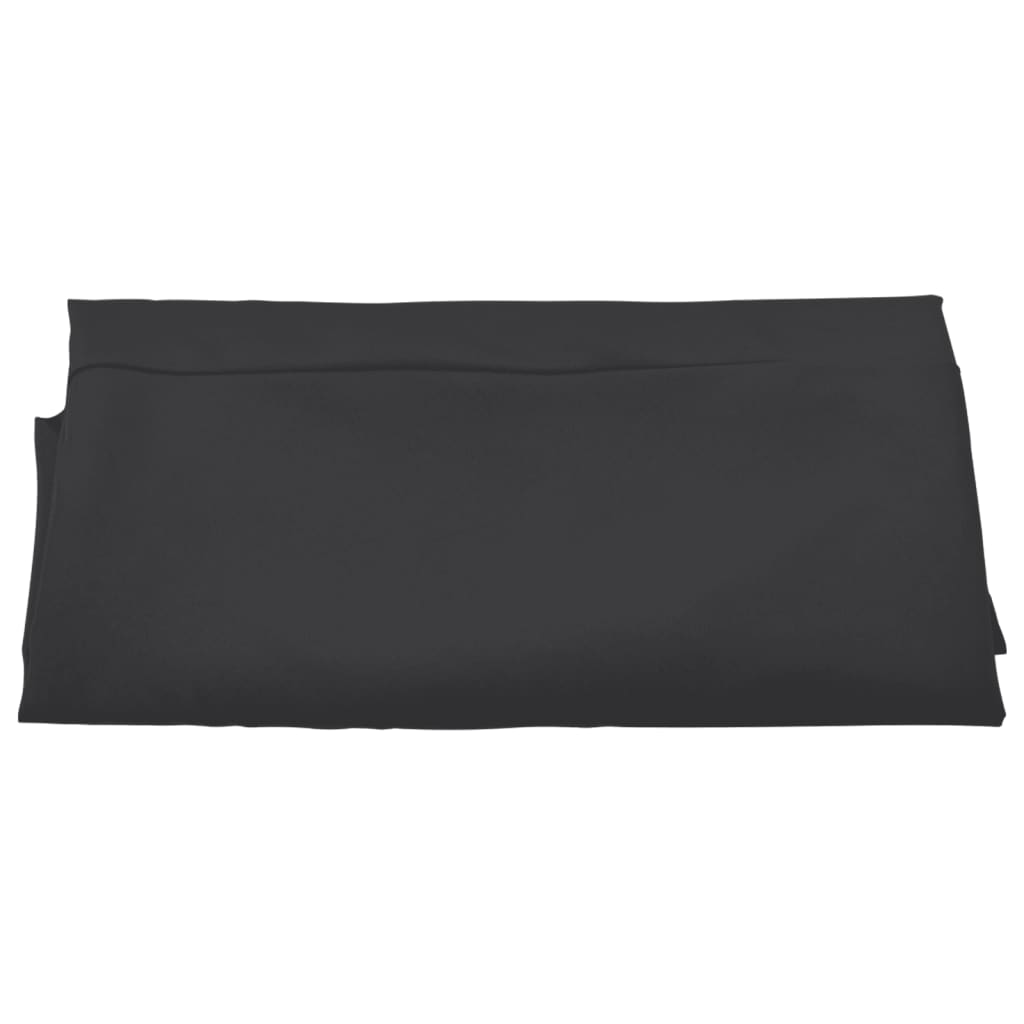 vidaXL Pânză de schimb umbrelă de soare, negru, 300 cm