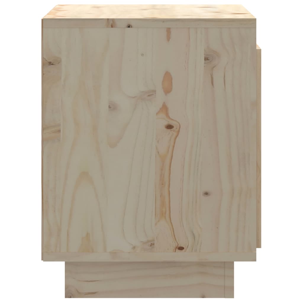 vidaXL Noptiere, 2 buc., 40x30x40 cm, lemn masiv de pin