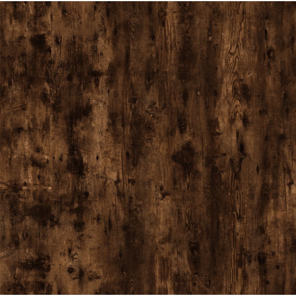 vidaXL Măsuță de cafea, stejar fumuriu, 80x50x40 cm, lemn prelucrat