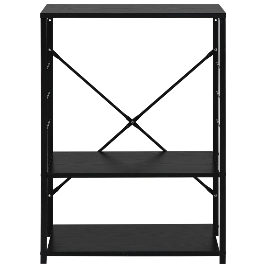 vidaXL Dulap cuptor microunde, negru, 60x39,6x79,5 cm, lemn prelucrat