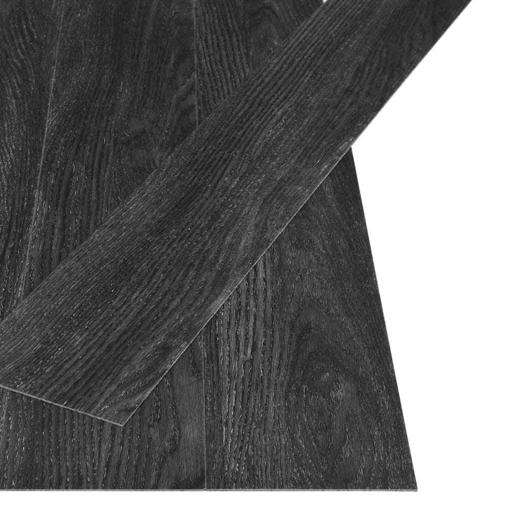 vidaXL Plăci autoadezive pardoseală stejar antracit PVC 4,46 m² 3 mm