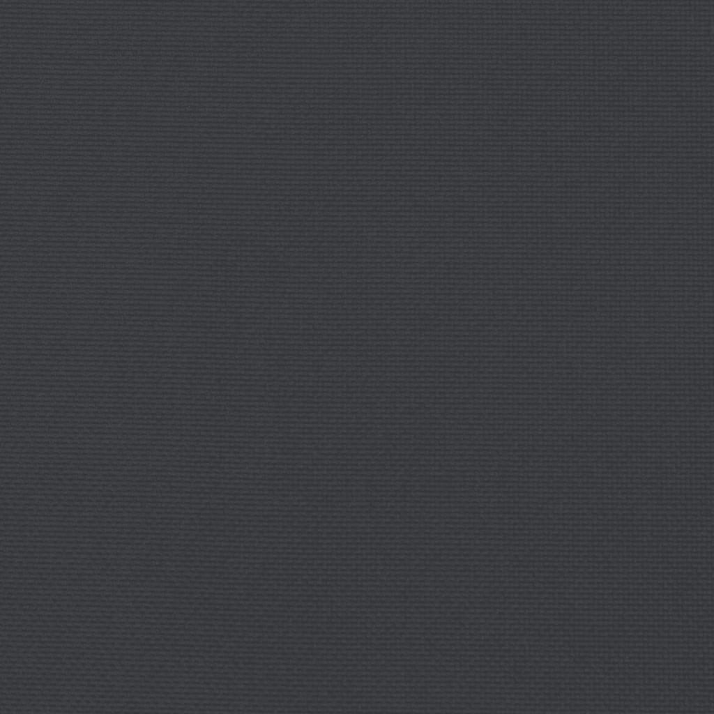 vidaXL Pernă de bancă de grădină, negru, 180x50x3 cm, textil oxford