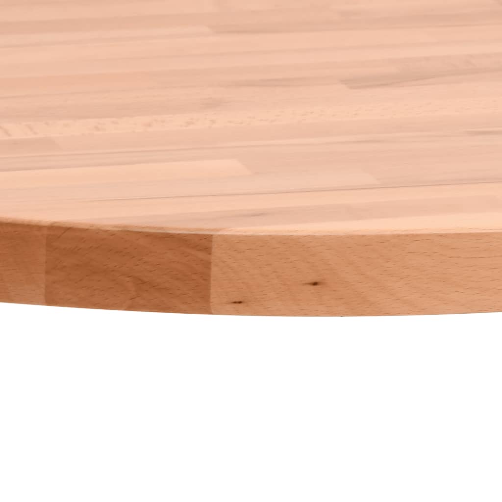 vidaXL Blat de masă rotund, Ø30x2,5 cm, lemn masiv de fag