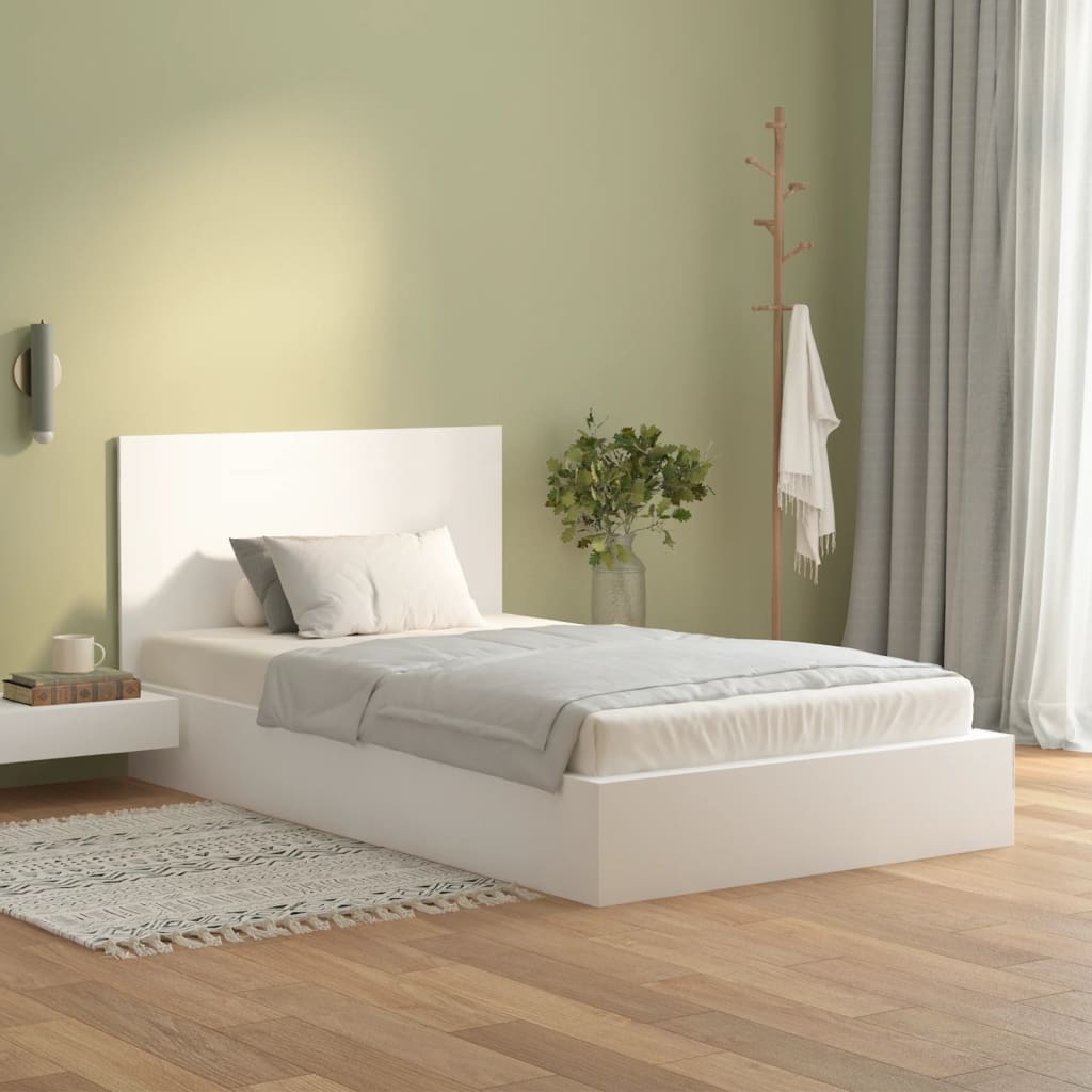 vidaXL Tăblie de pat, alb, 120x1,5x80 cm, lemn prelucrat