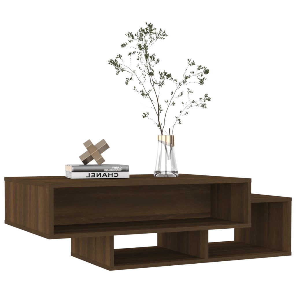 vidaXL Măsuță de cafea, stejar maro, 105x55x32 cm, lemn prelucrat