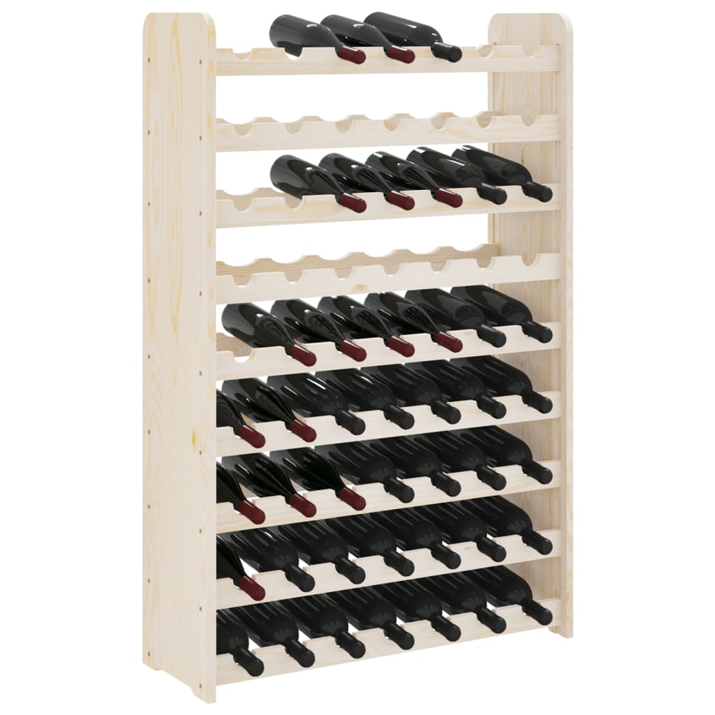 vidaXL Suport de vinuri, 72,5x25x111,5 cm, lemn masiv de pin