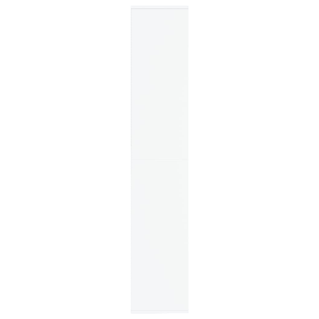 vidaXL Pantofar, alb, 54x34x183 cm, PAL
