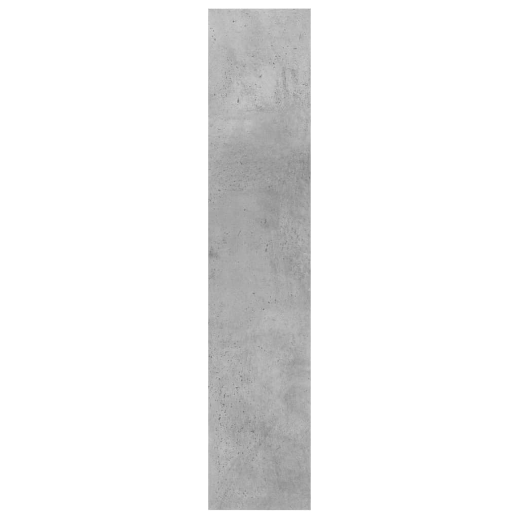 vidaXL Raft de perete, gri beton, 90 x 16 x 78 cm, PAL