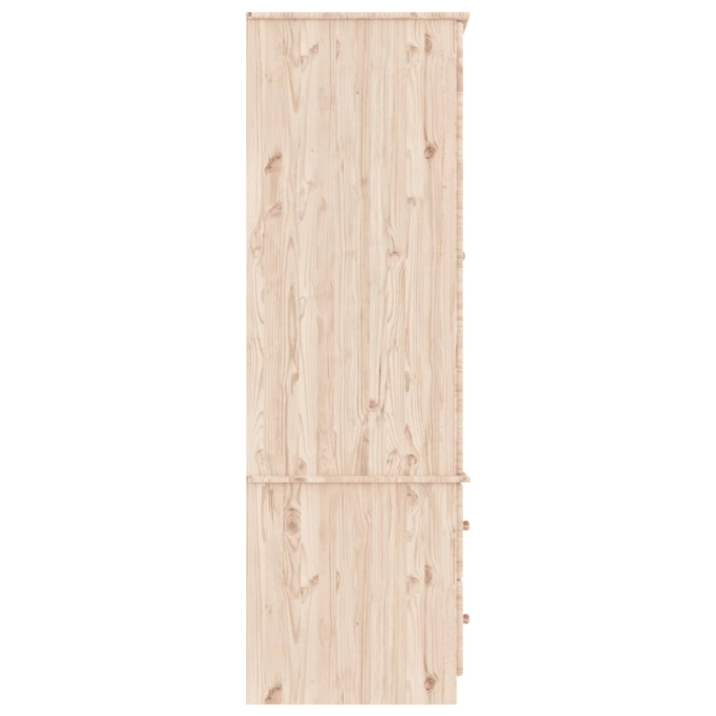 vidaXL Dulap „ALTA”, 90x55x170 cm, lemn masiv de pin