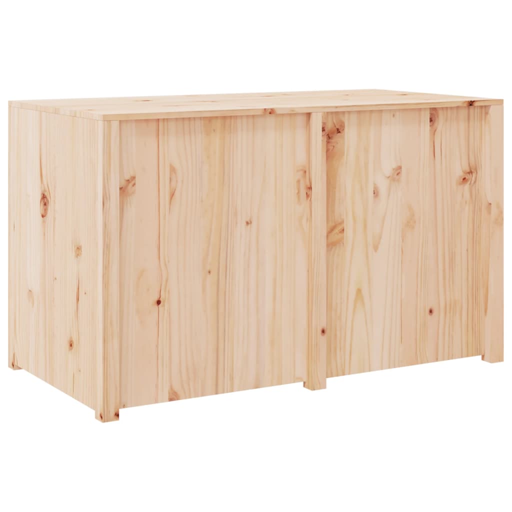 vidaXL Dulap bucătărie de exterior, 106x55x64 cm, lemn masiv pin