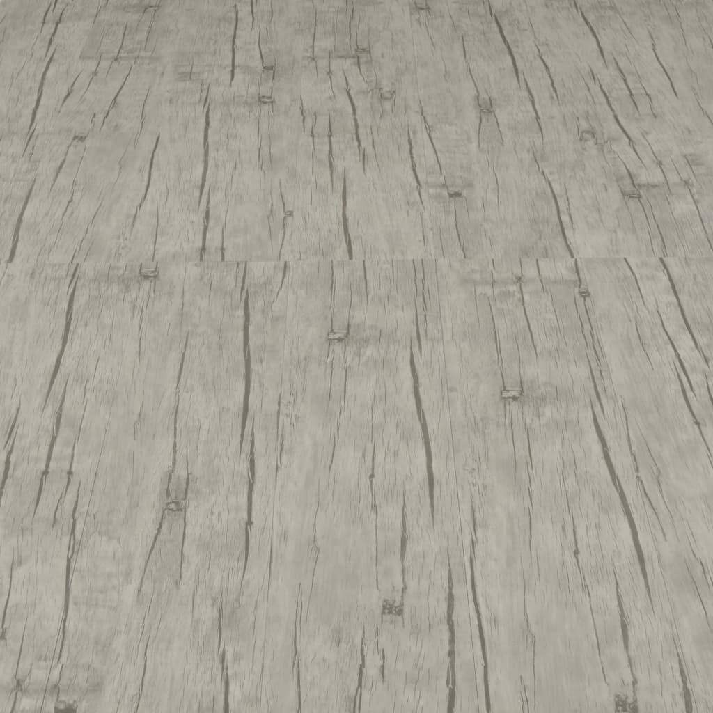 vidaXL Plăci autoadezive pardoseală stejar decolorat PVC 4,46 m² 3 mm