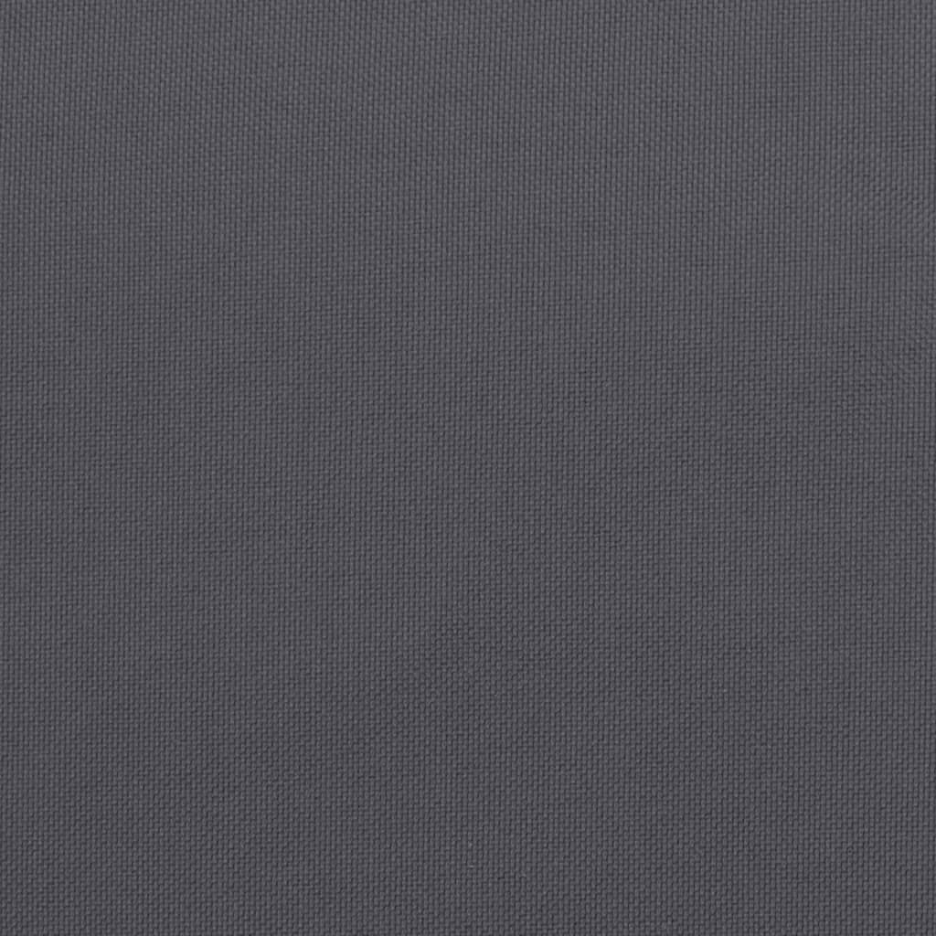 vidaXL Pernă pentru paleți, antracit, 70x70x12 cm, material textil