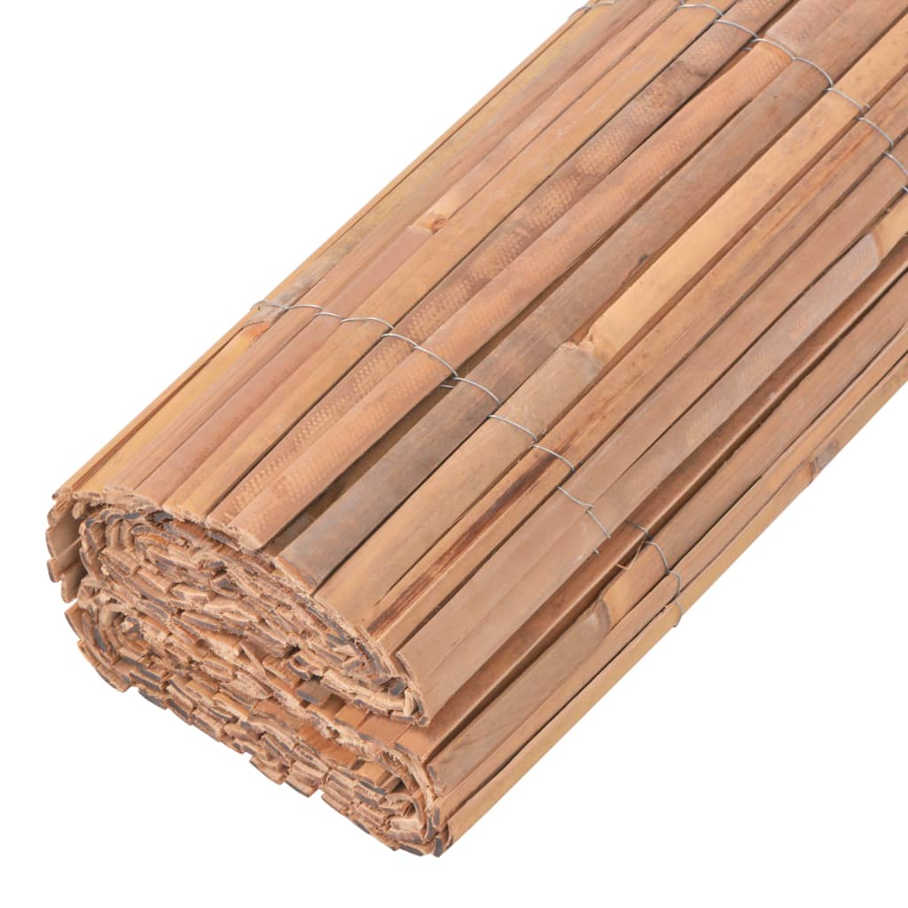 vidaXL Gard din bambus, 100 x 600 cm
