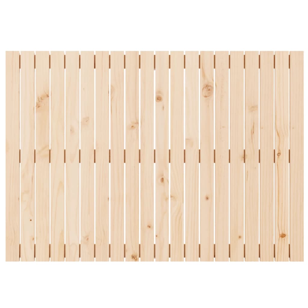 vidaXL Tăblie de pat pentru perete, 127,5x3x90 cm, lemn masiv de pin