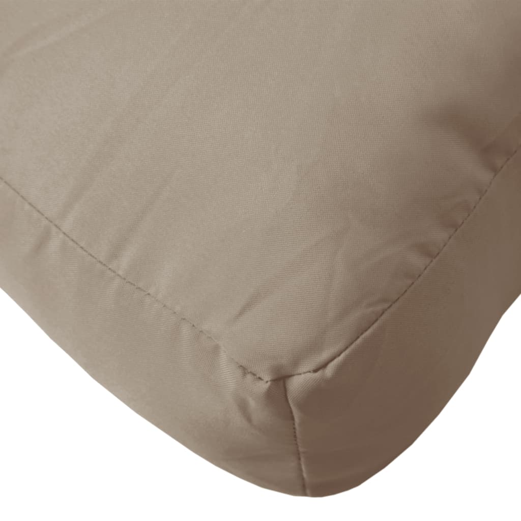 vidaXL Perne de canapea din paleți, 2 buc., gri taupe, material textil