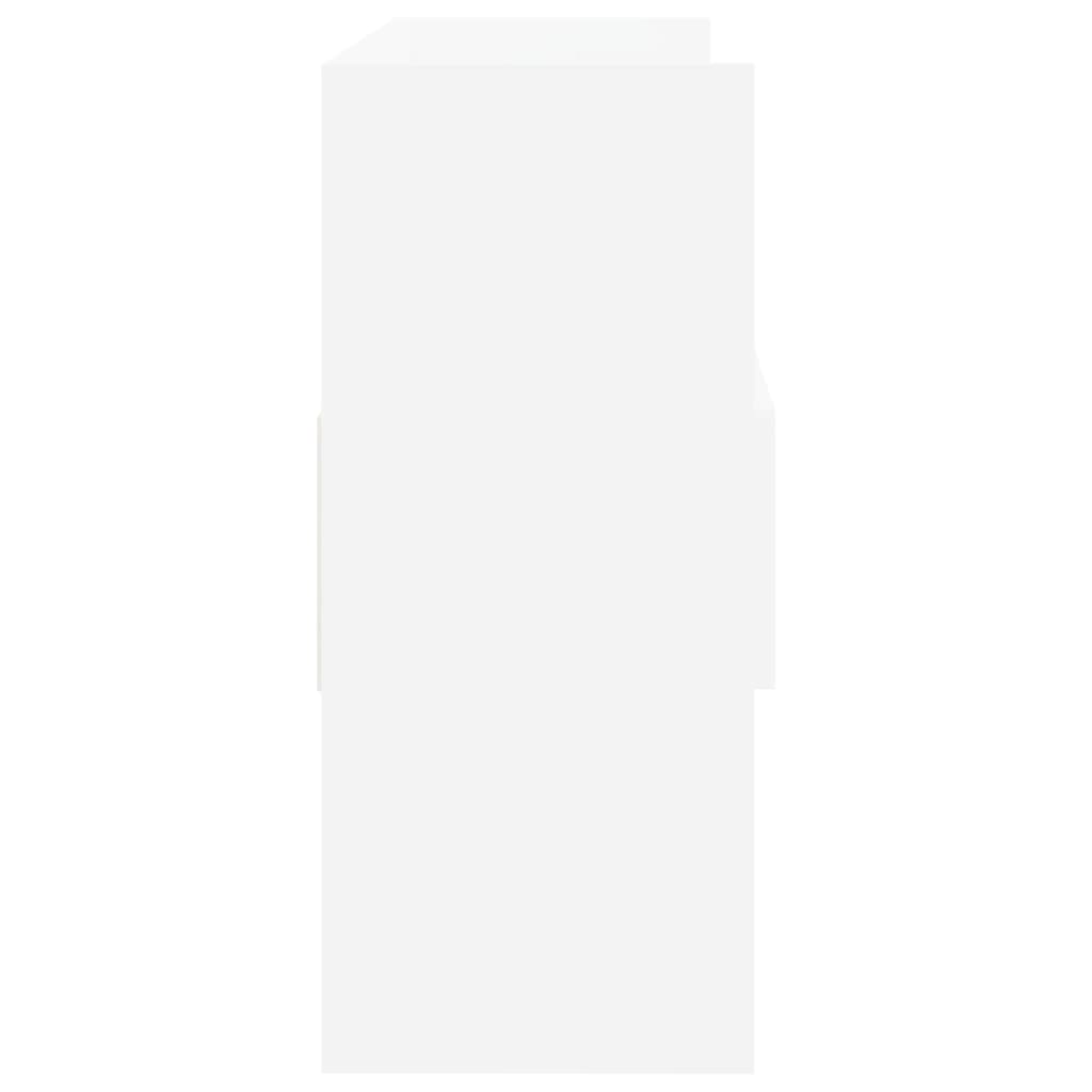 vidaXL Servantă, alb, 105x30x70 cm, PAL