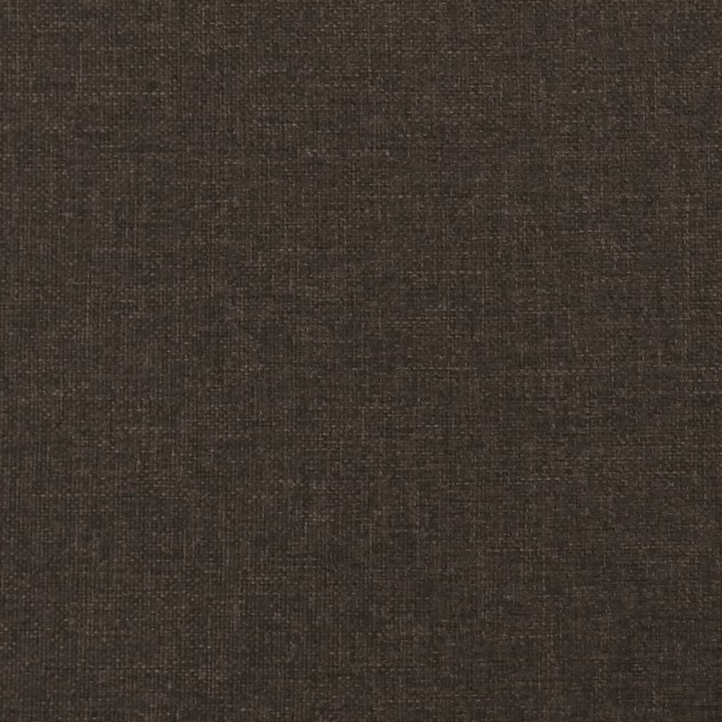 vidaXL Taburet, maro închis, 78x56x32 cm, material textil