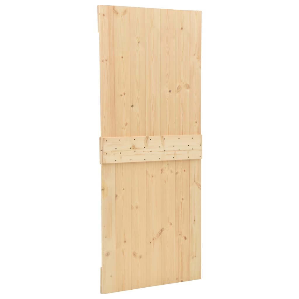vidaXL Ușă, 90x210 cm, lemn masiv de pin