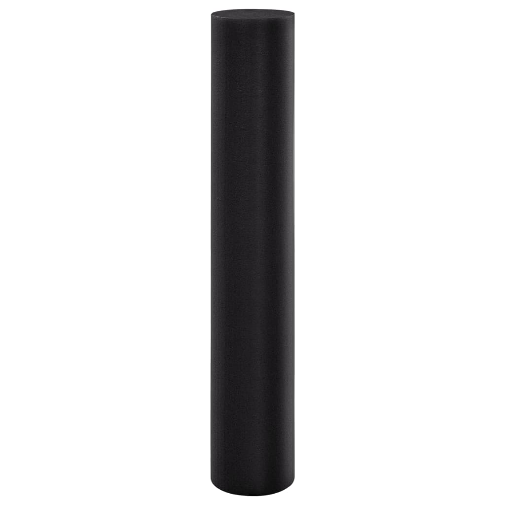 vidaXL Rolă de spumă pentru yoga, negru, 15 x 90 cm, EPE