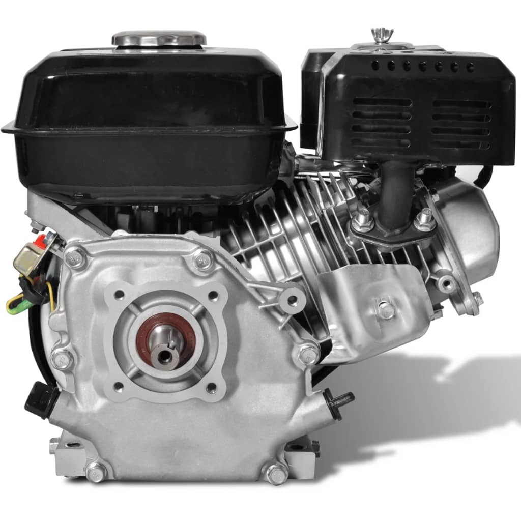vidaXL Motor pe benzină, negru, 6,5 CP, 4,8 kW