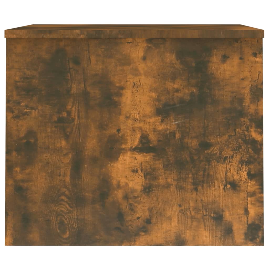vidaXL Măsuță de cafea stejar fumuriu, 80x50,5x41,5 cm, lemn prelucrat
