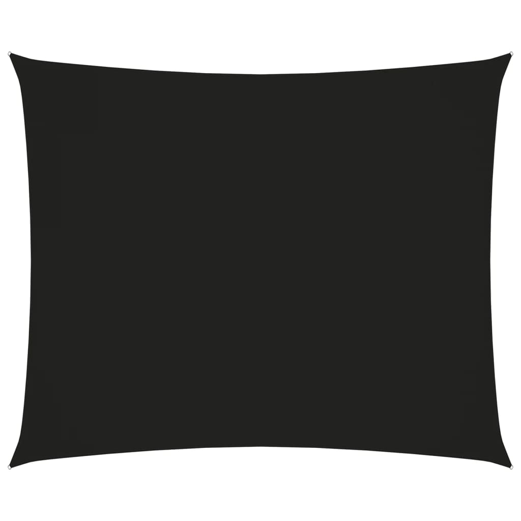 vidaXL Parasolar, negru, 3,5x4,5 m, țesătură oxford, dreptunghiular