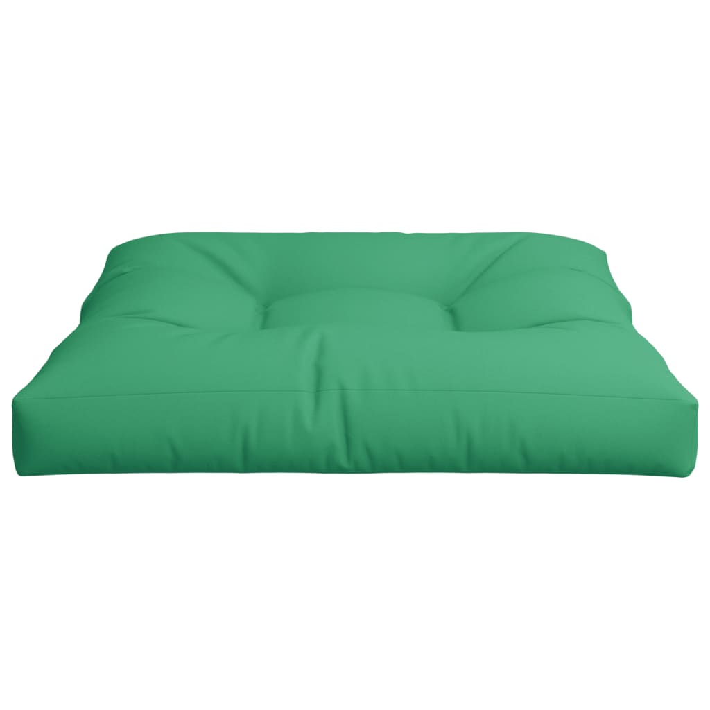 vidaXL Pernă pentru paleți, verde, 80x80x12 cm, material textil