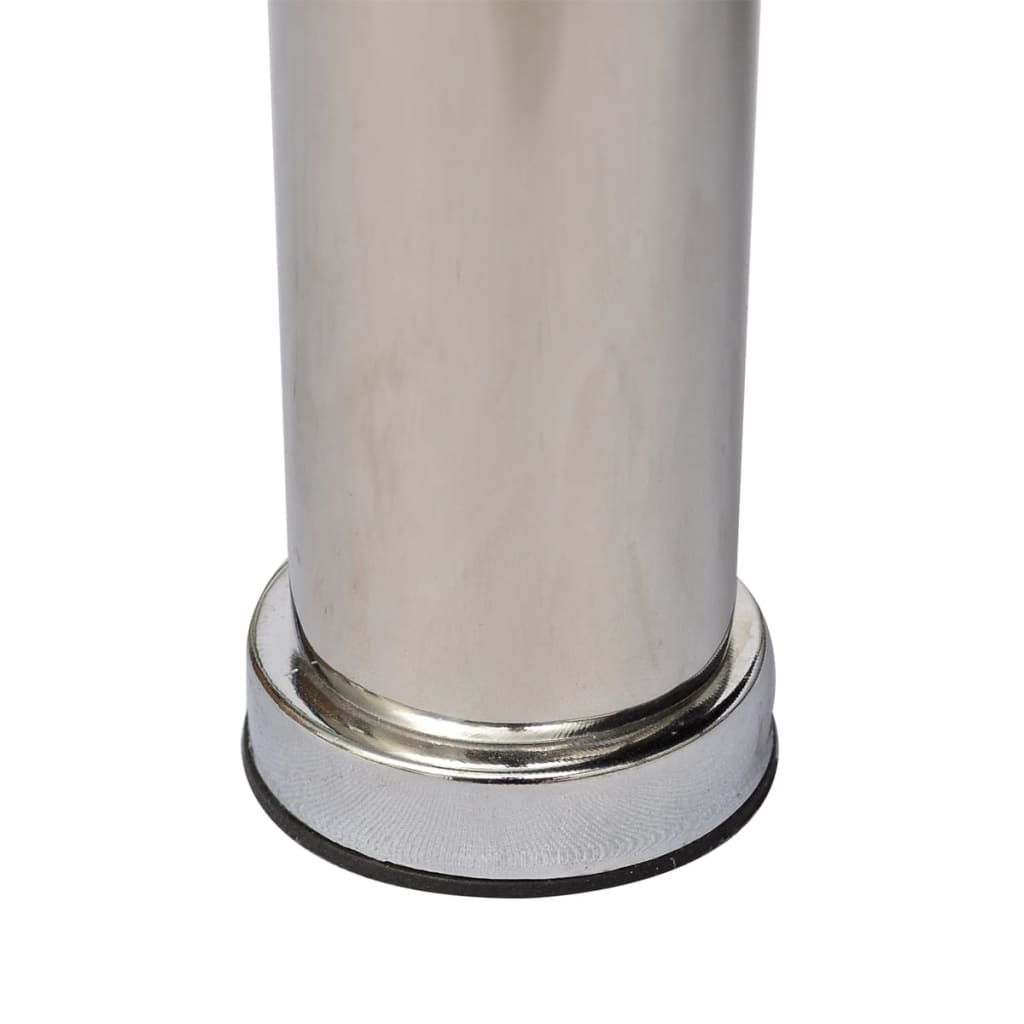 vidaXL Măsuță de cafea din sticlă, 2 niveluri