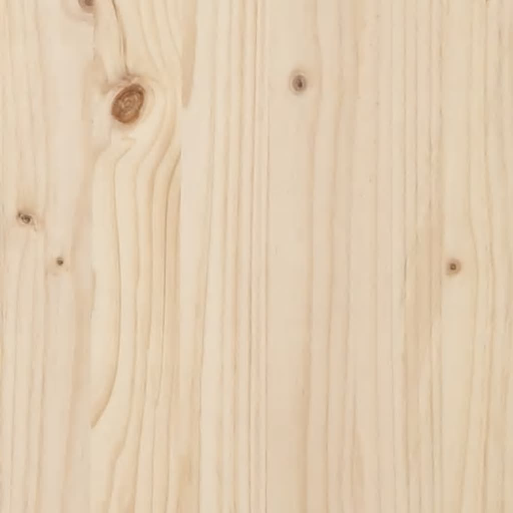 vidaXL Noptiere, 2 buc., 40x40x75 cm, lemn masiv de pin
