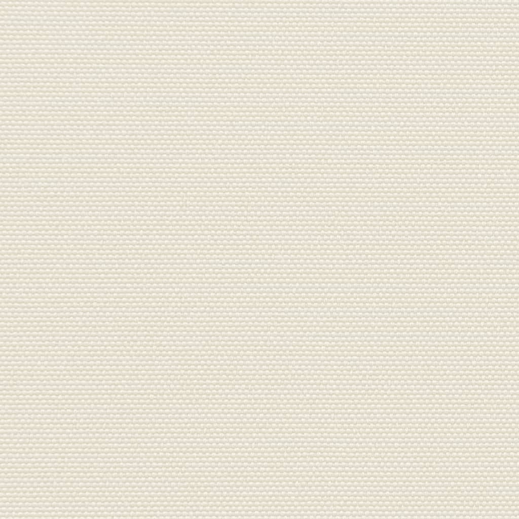 vidaXL Copertina laterală retractabilă, crem, 100x500 cm