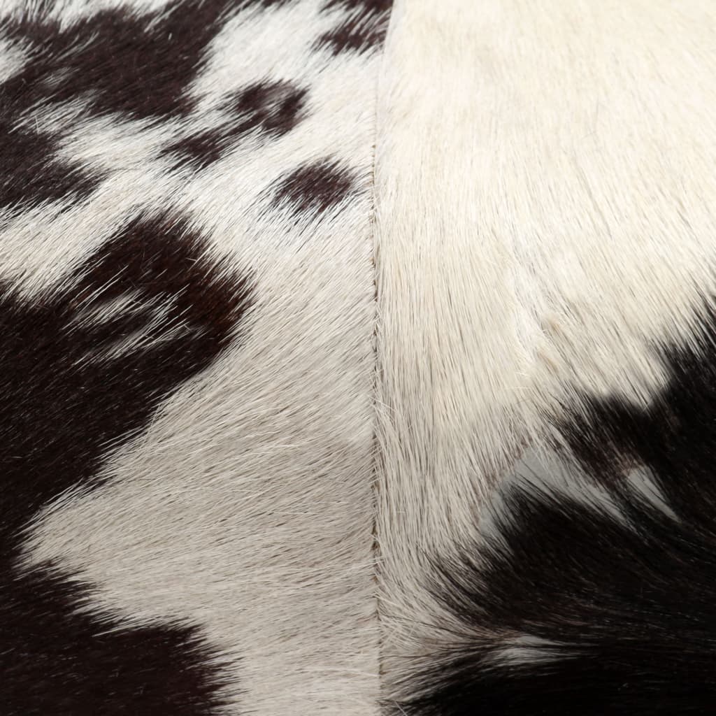 vidaXL Taburet, 40 x 30 x 45 cm, piele naturală de capră